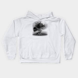 Horror outside Kids Hoodie